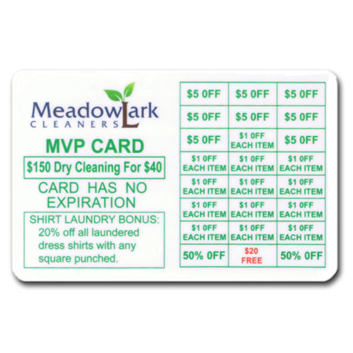 Meadowlark Cleaners MVP Card