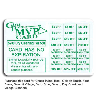 MVP Premium Plus Discount Card